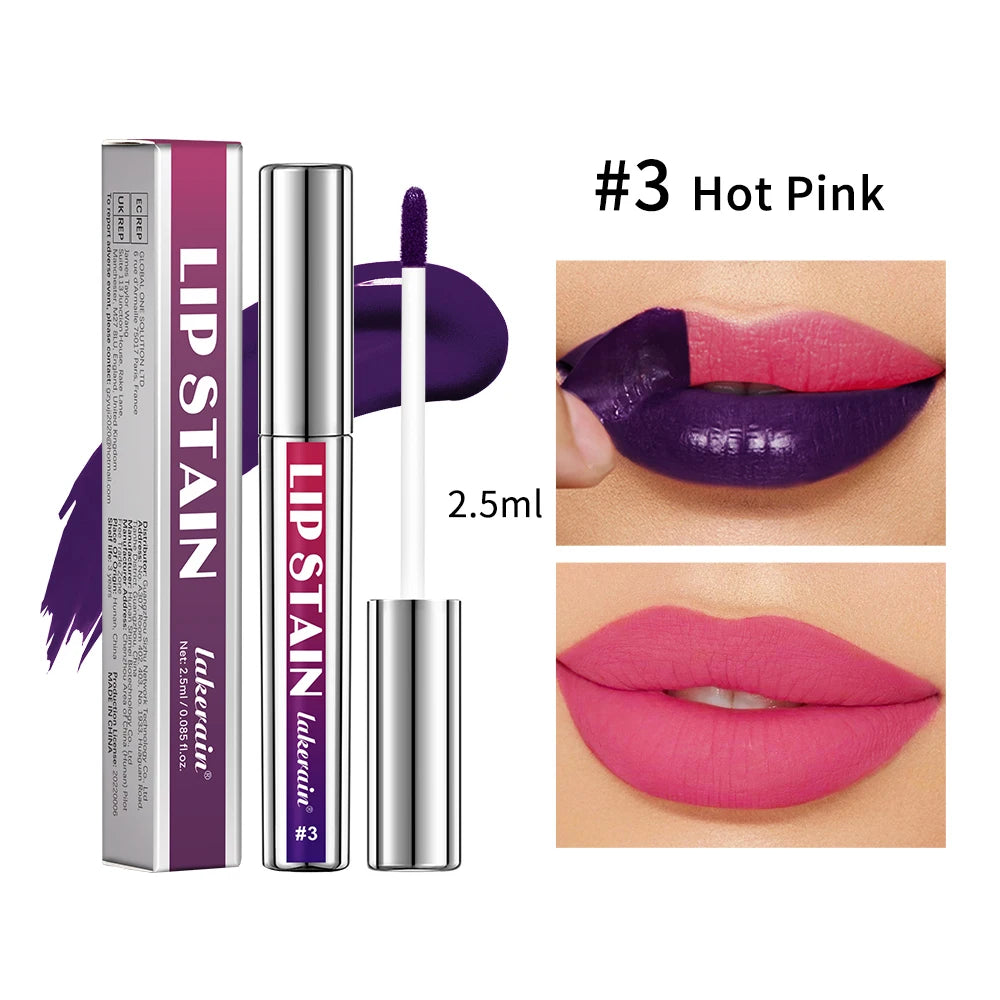 Matte Lip Tint Peel Off Lip Tints Stain Cosmetics Liquid Lipstick Lips Stick Free Shipping Makeup Ink Inks Gloss Pack Set