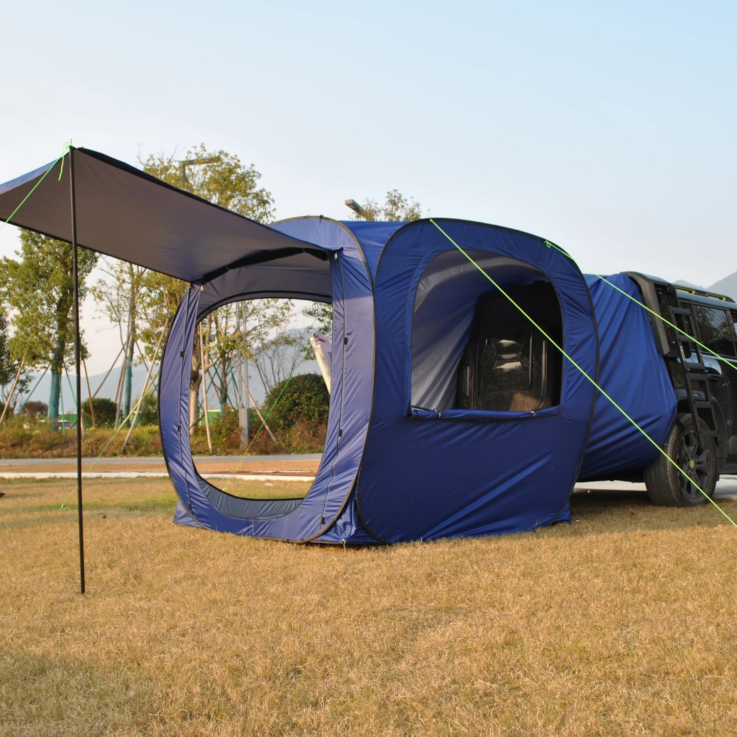 Car Rear Automatic Tent, Car Tailgate Tent,Pop Up Car Rear Tent, SUV Tents Car Tents for Campers Multipurpose Truck Tent