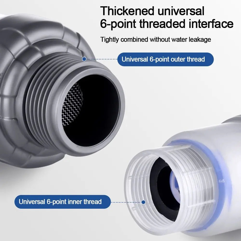 Universal Water Purifier Faucet Filter Household Kitchen Bathroom Shower Head Tap Purification Water Purifier Chlorine Removal