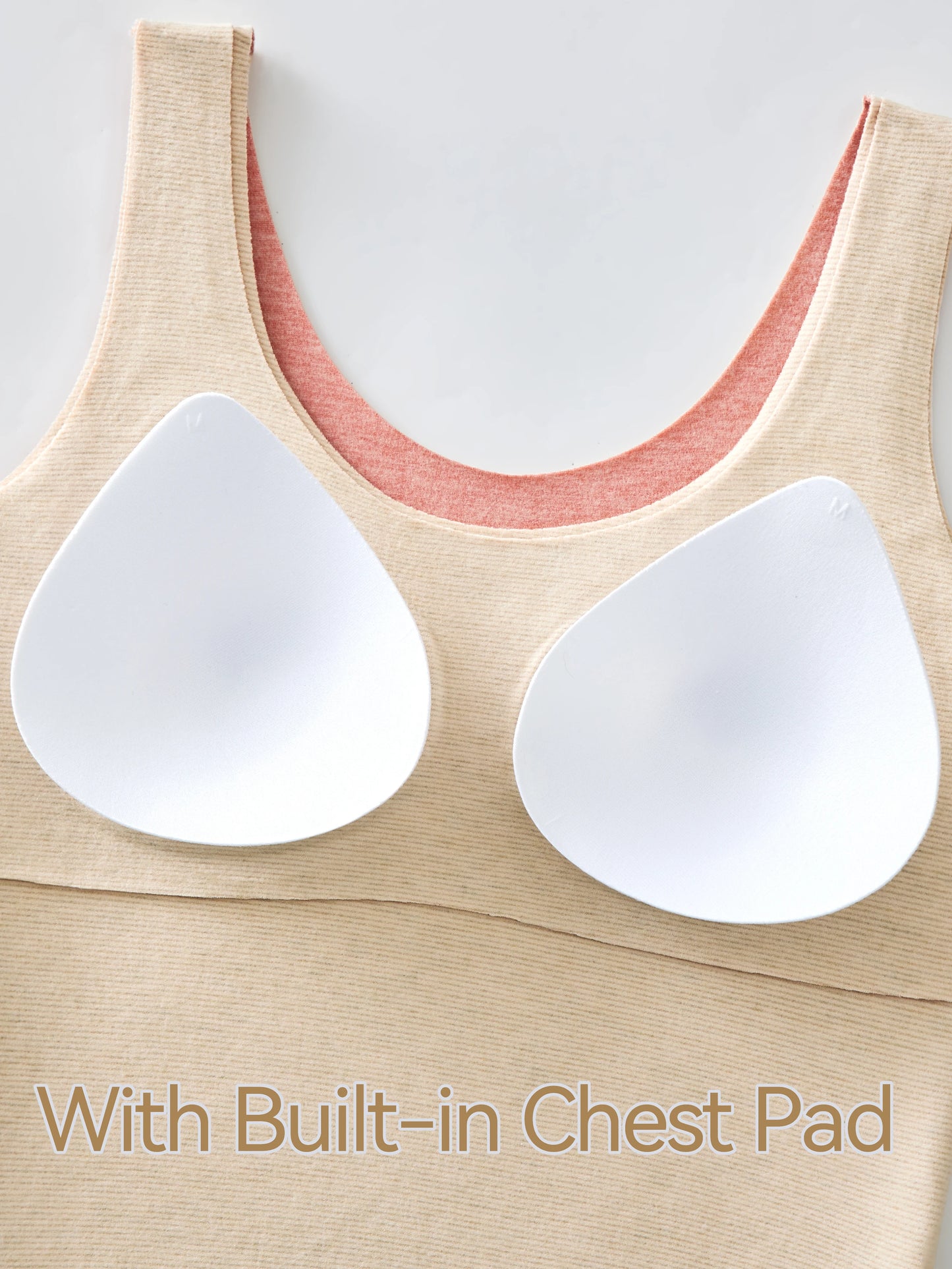 Women's Thermal Vest with Chest Pad 2024 New Autumn and Winter Seamless Thermal Clothing Double Layer Velvet Thermal Intimates