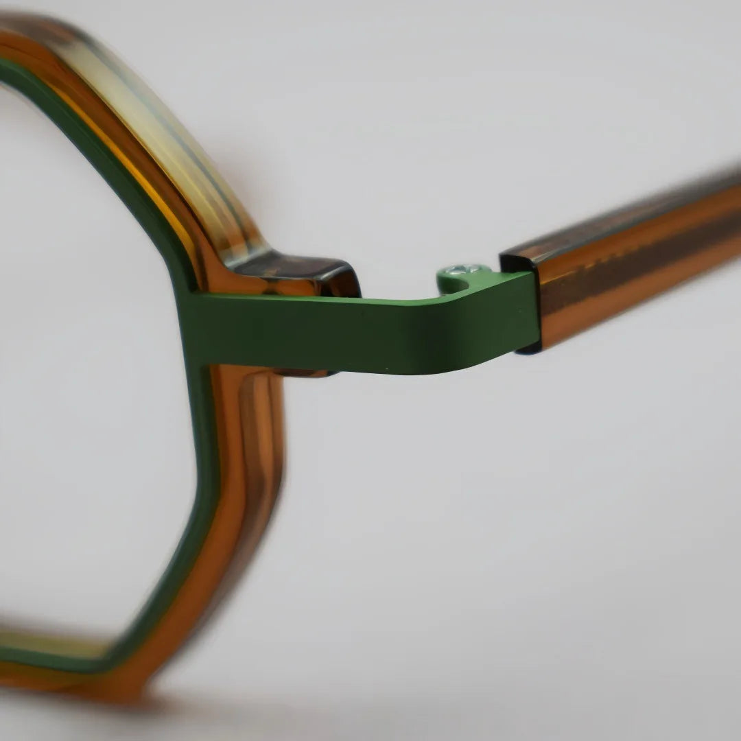 Round Acetate Optical Glasses Frame Men Ladies Spectacles Frames Customizable Prescription Eyeglass Frames