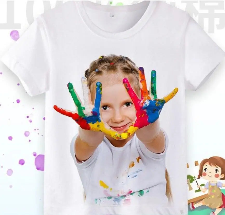 Baby Summer Tops, Cool Children's Wear, Boys' and Girls' Short-sleeved T-shirts for Summer
