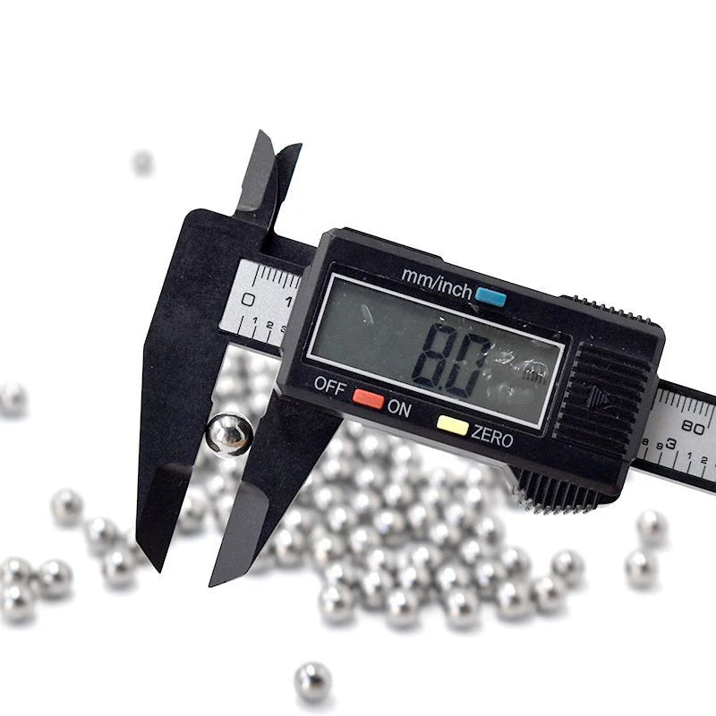 50/200pcs/Lot 6mm 6.35mm 8mm Steel Balls Hunting High-carbon Steel Slingshot Balls Catapult Slingshot Hitting Steel Ball