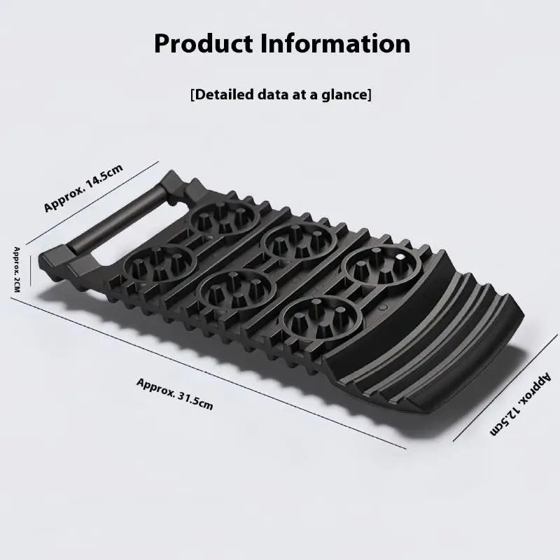 Car Tire Emergency Anti-skid Board Recovery Tracks Traction Mat Board Snow Chain Shovel Ramps Pad Off Road Accessories