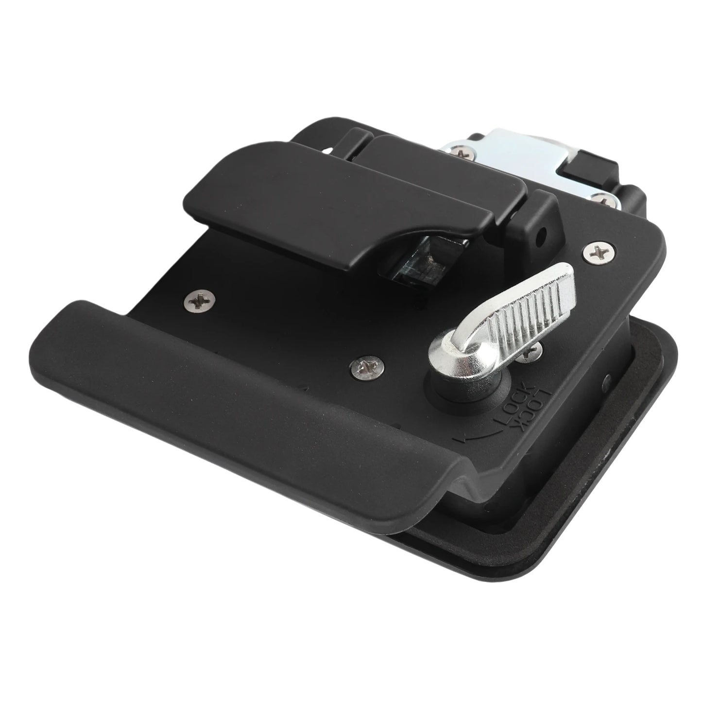 Auto Parts RV Door Lock Trailer Door Latch Inside Outside Double Open Zinc Alloy Galvanized for Large Vehicles Trailer Door Lock