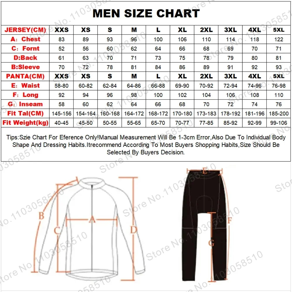 Winter Jacket Thermal Fleece Cycling Jacket Of Climbers Men Long Sleeve Clothing Warm Tops Road Bike Outdoor Sports MTB Winter