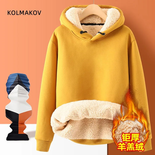 2024 winter new arrival thicken Hoodies men youth hoodie autumn Men's Clothes Long sleeve Sweatshirts full size M-4XL,5XL WY02