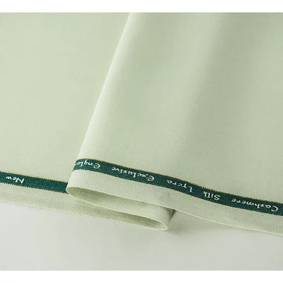 High Count 50% Worsted Wool Fabric For Suits Sewing Blazer Vest Pants Coat DIY High End 280g/m Serge Cloth Material 50X150cm