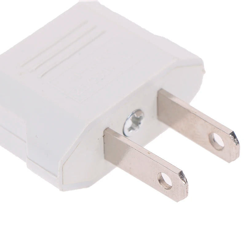4pcs European Usa Eu To Us Plug Us To Eu Plug Travel Charger Adapter Converter Tool Parts Wholesale