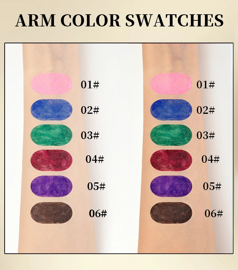 Chocolate Brown Mascara Colorful Curling Eyelash Extension Waterproof Fast Drying Lengthening Eye Black Lashes Makeup Lasting