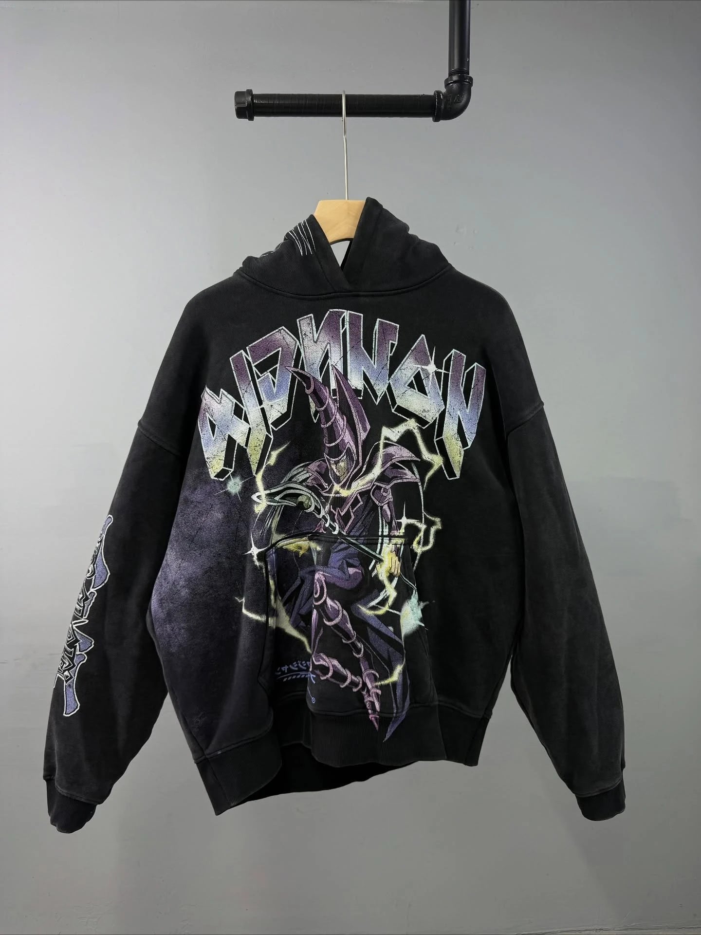 Yu-Gi-Oh Streetwear Y2k Top Oversized Hoodie Anime Graphic Hoodies Premium Pure Cotton Sweatshirt Grunge Women Men Clothing