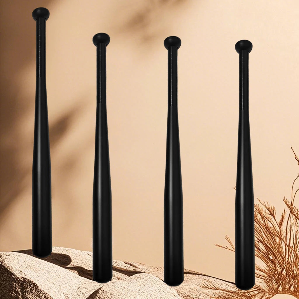 1pc 21'' Alloy Steel Baseball Bat, for All Skill, Black, Pro Training & Game, Heavy Bat Perfect for Sports & Home Practice