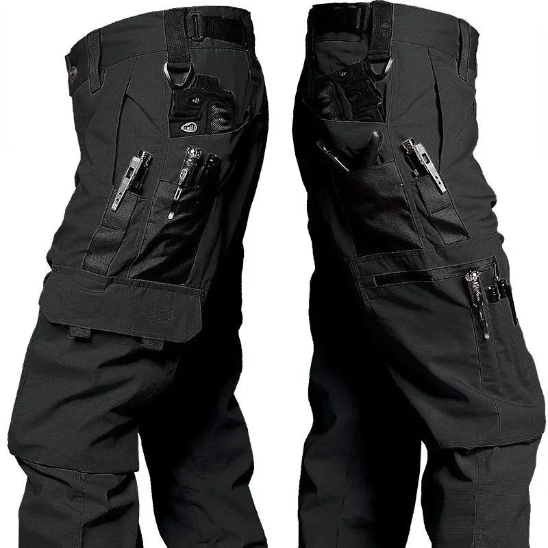 Tactical Pants Men Waterproof Combat Trousers Outdoor Hiking Hunting Clothes Multi-pocket Workwear Wear-resistant Cargo Pants
