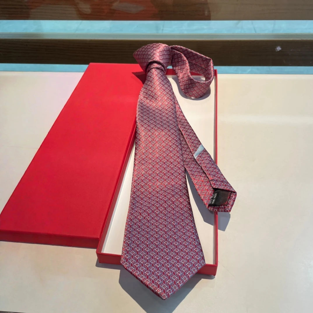 Luxury Brand Handmade Men's Neck Ties 100% Silk Ties Twill F Style High-End Business Formal Bows Ties Holiday Christmas Gifts