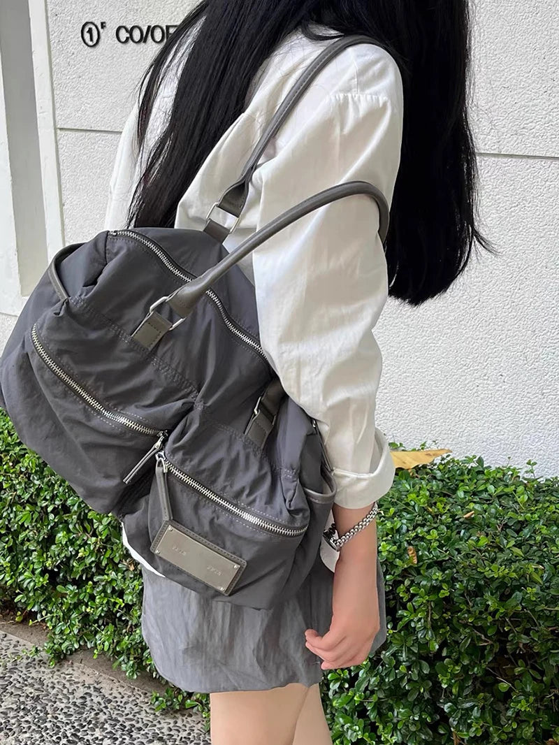 Ladies Large Capaci Nylon Handbag 2026 New Sle ort Trip Travel Bag Single oulder Fitn Tote Bag Briti Sle Casual