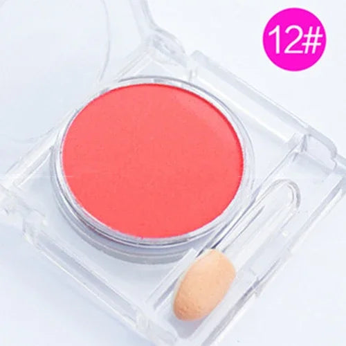 Monochrome blush Matte Natural Cheek Color Brightening Face Waterproof Facial Contouring Makeup Blush Powder Soft Makeup