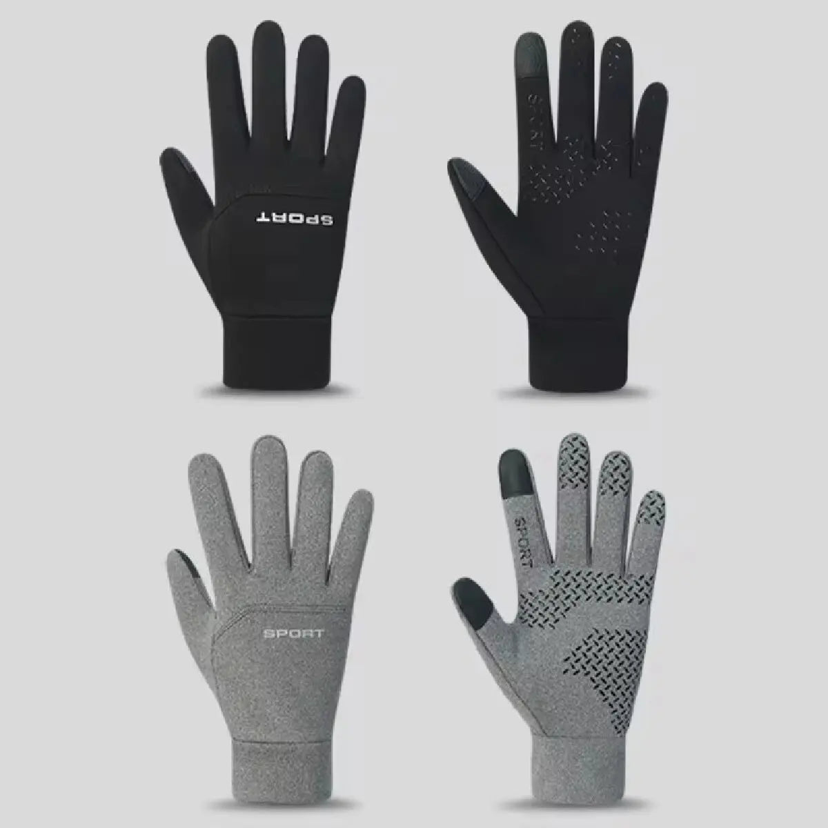Football Gloves Waterproof Thermal Grip Outfield Cycling Player Bicycle Field Bike Sports Sports Outdoorguantes moto