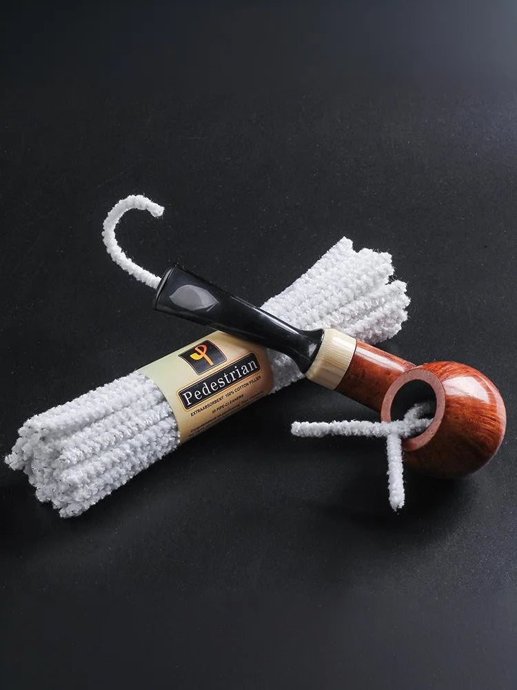 Smoking Essentials: 100pcs Wooden Pipe Cleaning Tools for Tobacco Pipes