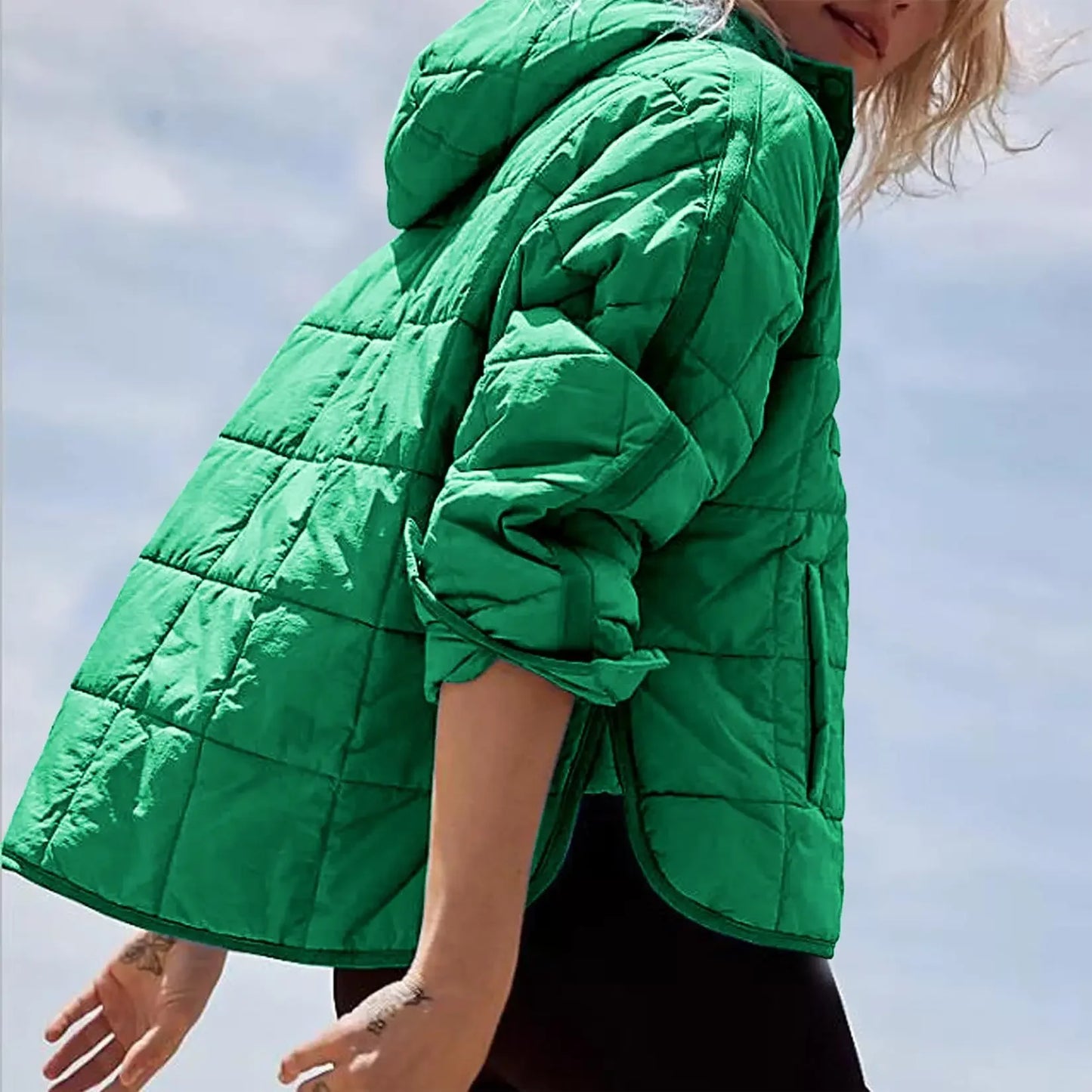 Winter Coat Women Casual Hoodies Jackets For Women Fashion Pocket Warm Long Sleeve Outerwear 2023