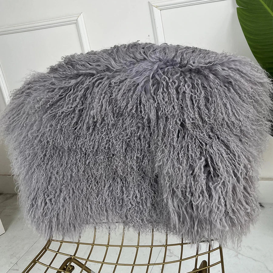 Natural Sheepskin Coat With Stand Collar Natural Sheep Fur Coat Full Skin Lamb Fur Jacket Best Selling Women's Leather Jacket