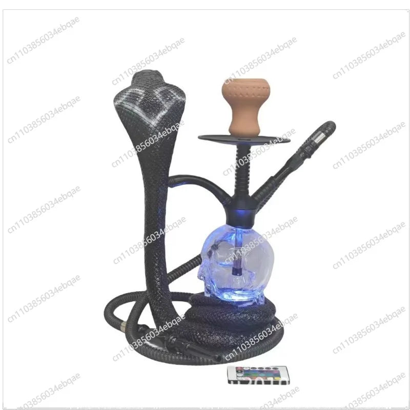 Arab Shisha, Cobra Shape Shisha, Light Shisha Hookah