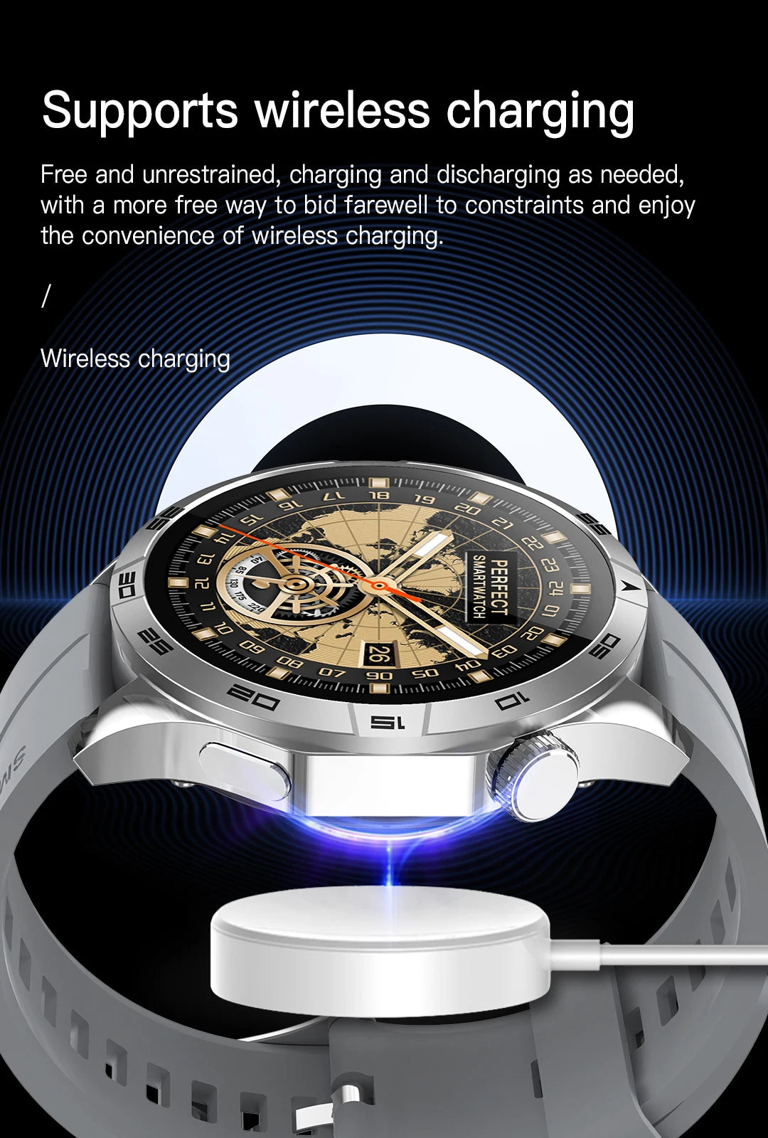 Smart Watch for Men Bluetooth Call Music Play Heart Rate Monitor Outdoor Activities Calorie Tracker Sport Watch