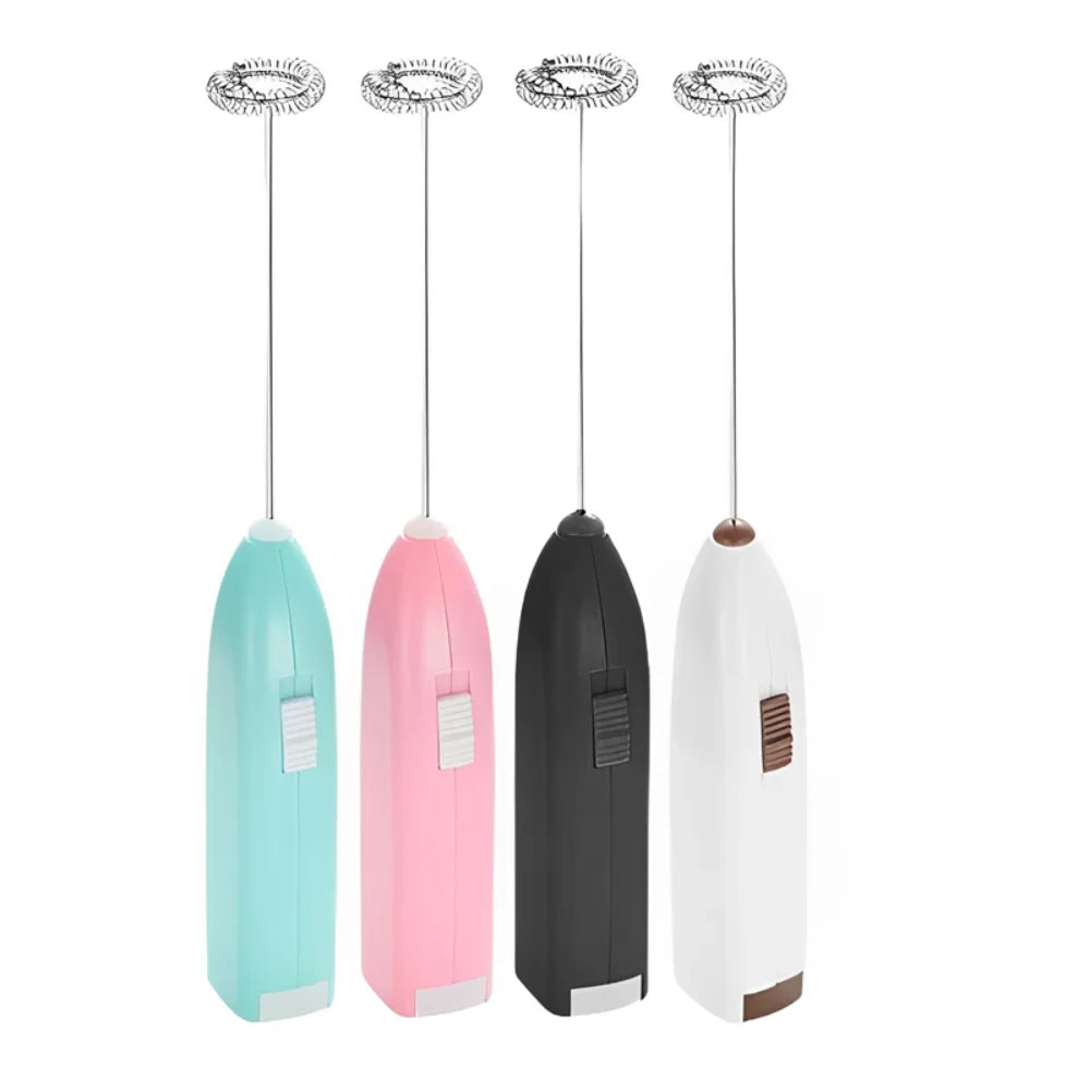 Mini Electric Milk Foamer Blender Wireless Coffee Whisk Mixer Handheld Egg Beater Cappuccino Frother Mixer Kitchen Whisk Tools