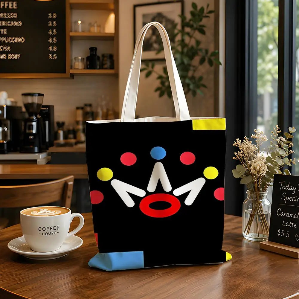 Sport S-Scotty C-Cameron Storage Bags Reusable Canvas Tote Suitable for School Class Commuting Shopping as Gifts
