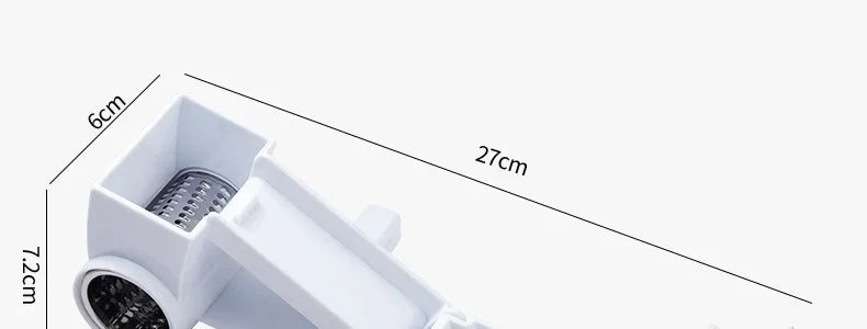 3 in 1 Hand-Cranked Rotating Cheese Graters Multi-functional Cheese Grater Creative Foldable Cheese Shredder for Kitchen Supply