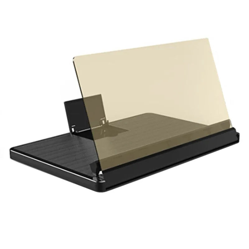 12 Inch Folding Mobile Phone Magnifying Glass HD Video Magnifying Glass 3D Mobile Phone Screen Magnifying Glass Desktop Bracket