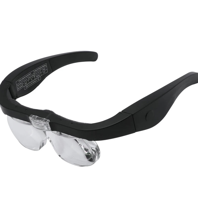 Magnifying Glasses Magnifier1.5X 2.5X 3.5X 5.0X USB Rechargeable With LED Light For Reading Jewelers Watchmaker Repair Wearing