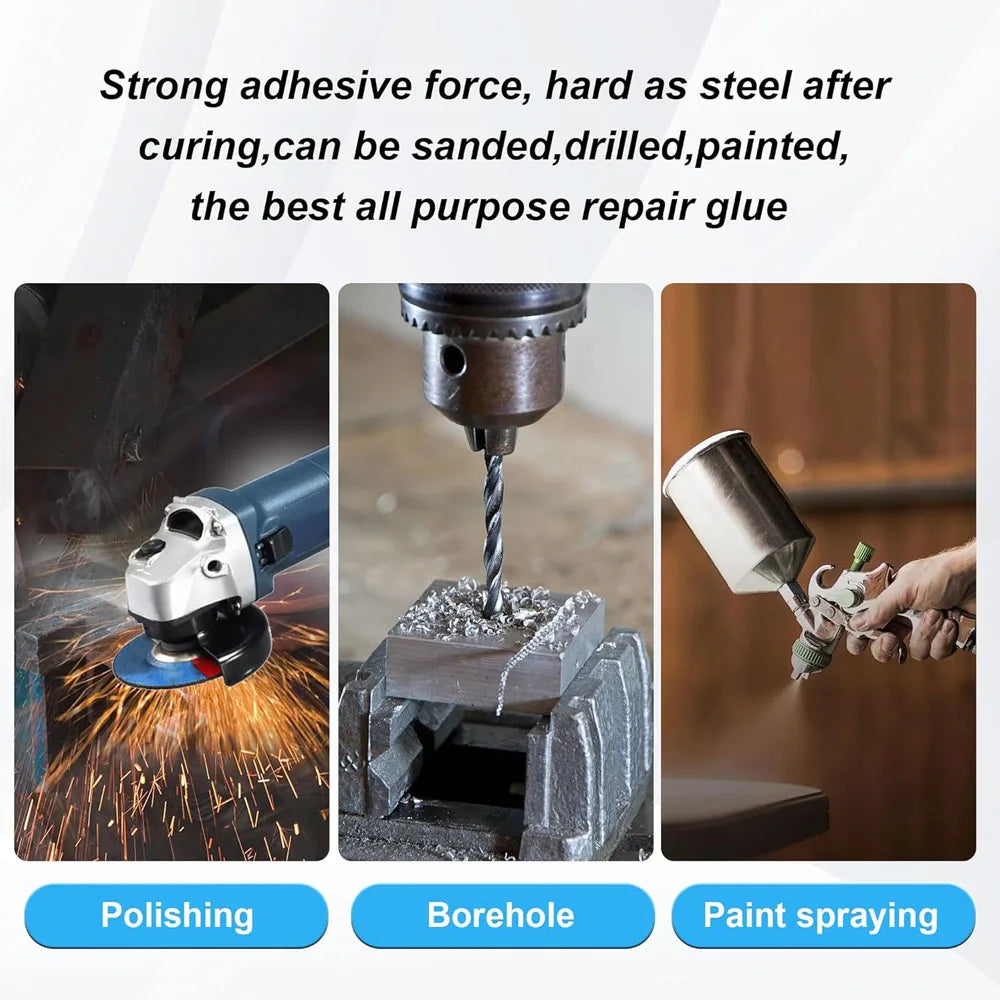 Epoxy resin AB Glue Strong bonding Transparent adhesive High viscosity waterproof Repair metal, ceramics, electronic components