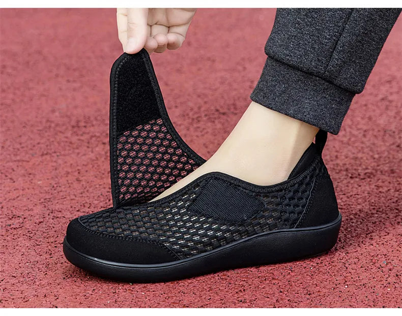 New Casual Orthopedics Wide Feet Swollen Shoes Thumb Eversion Adjusting Sneakers Comfortable Couple Diabetic Shoes Walking Shoes