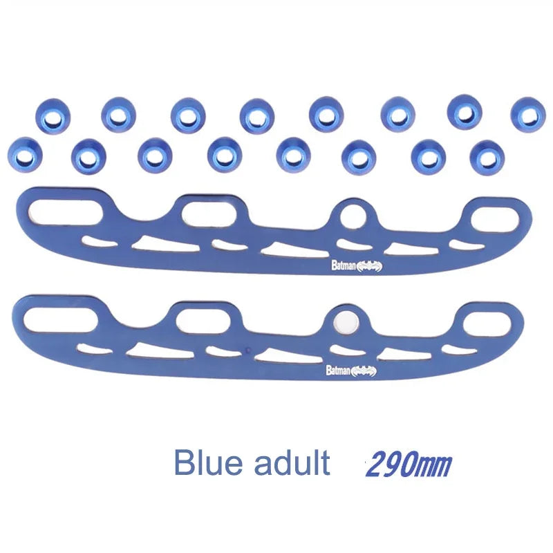 Ice Skates Blade Ice Hockey Blades Stainless Steel Interchangeable for Adult Kid Roller Skates Colorful Ice-Skating Accessories