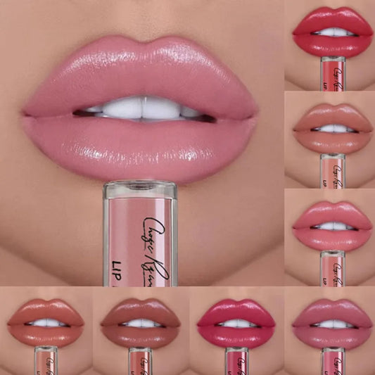 12 Colors Sexy Women Lipstick Waterproof Long Lasting Moist Lip Gloss Vivid Colorful Lipgloss Women Makeup maquiagem