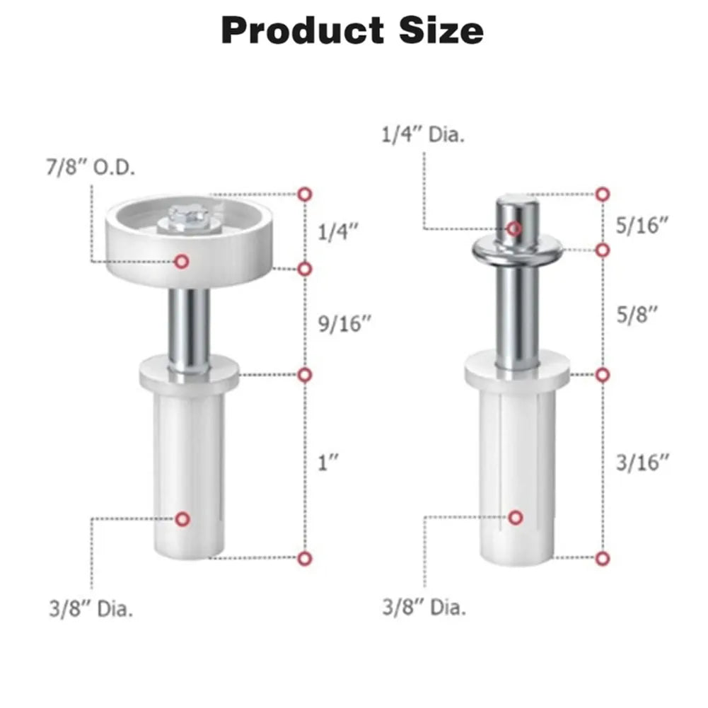 4pcsd Bifold Door Top Guide Wheel Kit Cabinet Door Repair Plastic Bifold Door Top Pivot Hinge For Closets Pantries Laundry Rooms
