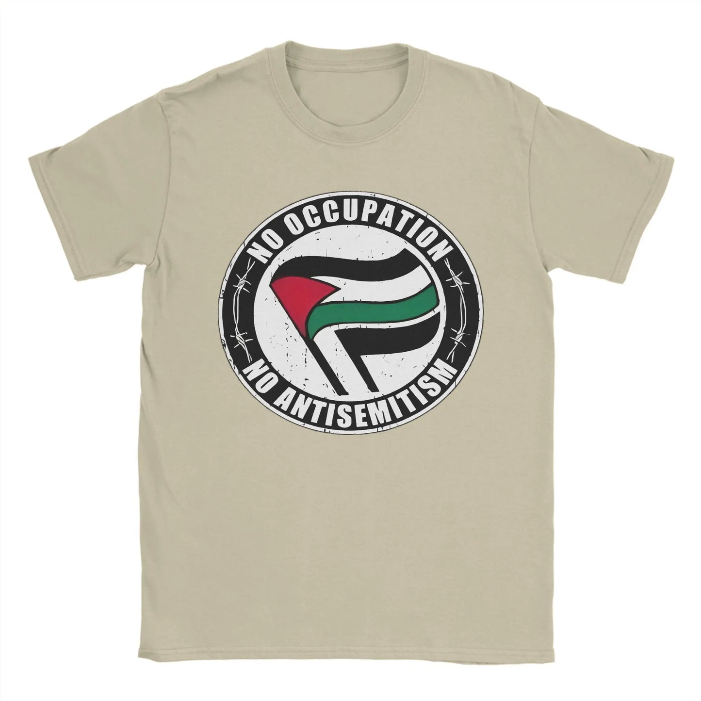 Palestine Flag  T Shirt Summer  Cotton T-Shirts For Men Popular Pattern Tshirt Short Sleeve Vintage Tops