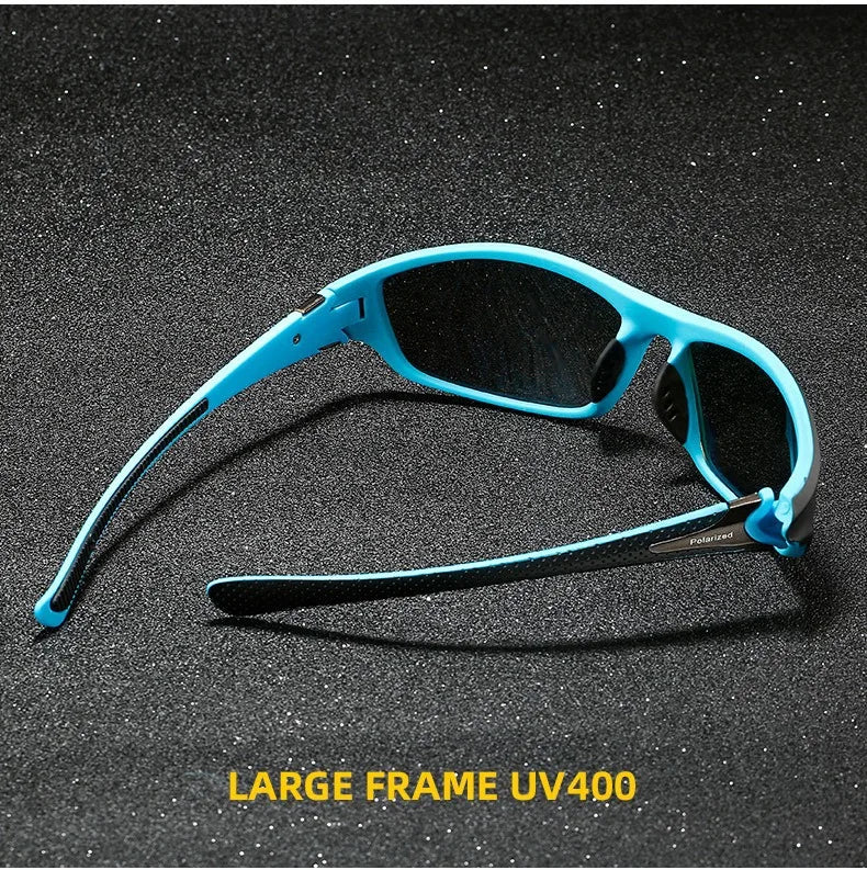 Luxury Polarized Men Driving Sunglasses Classic Retro Style Outdoor Sports Cycling Fishing Camping UV400 Protective Sun Glasses