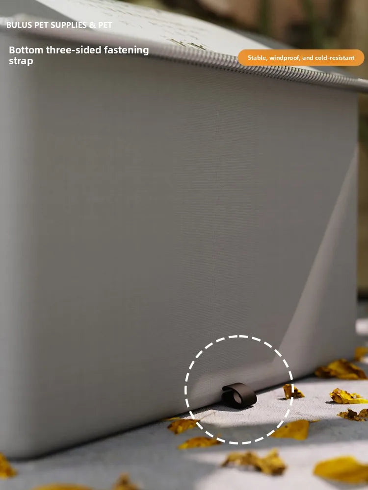 Outdoor Waterproof  Dog Shelter Winter Cold Proof Rain Sun Protection Warm All Season Universal Outdoor  House