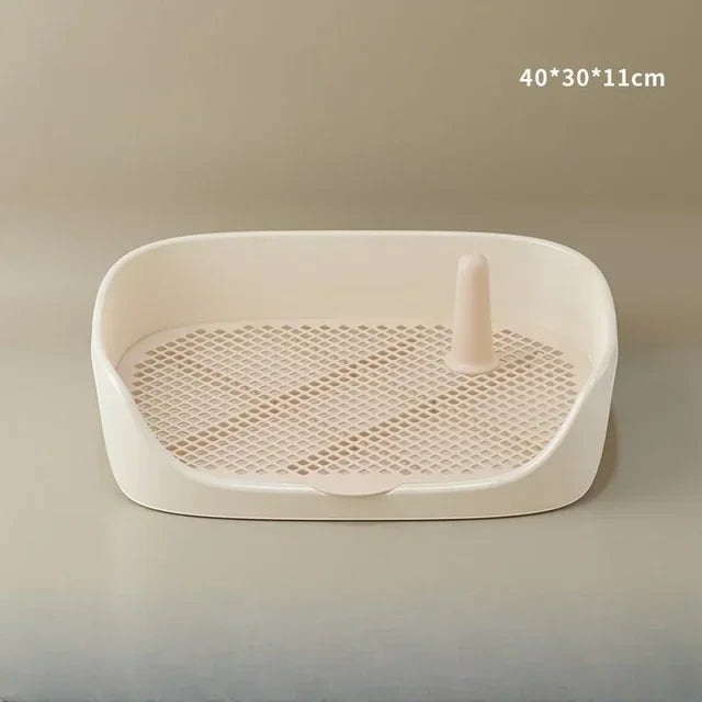 Pet Supplies Indoor Dog Potty Training Toilet Pet Toilet for Small Dogs Cats Portable Dog Training Toilets Puppy Pad Holder Tray