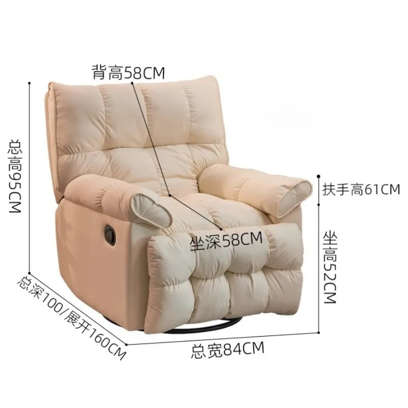Recliner Europe Living Room Sofas Comfortable Adults Minimalist Design Sofa Cinema Lounge Muebles Para Habitacion Furnitures
