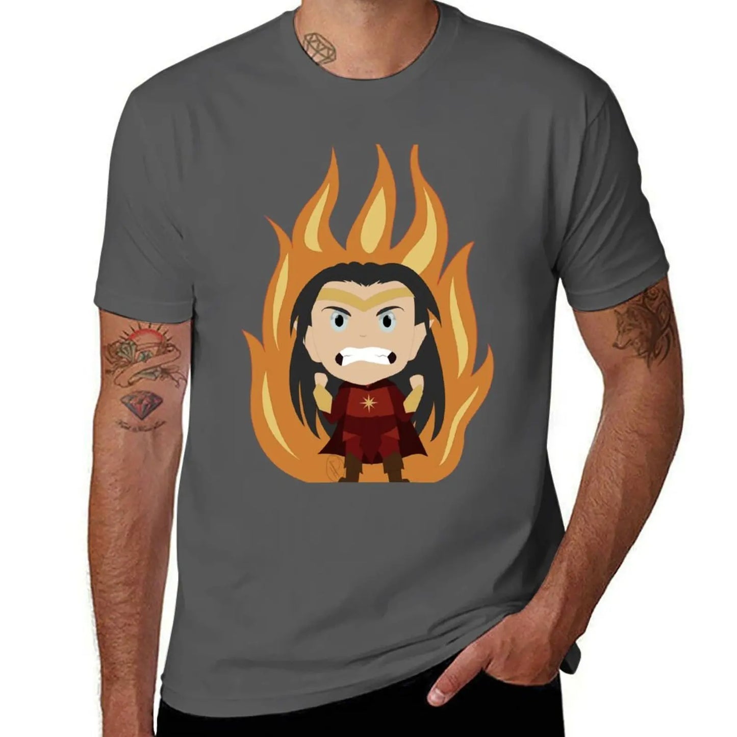 high 100% t shirts cotton quality man t brand luxury T-Shirt man cotton t for shirts man Feanor T-Shirt shirts
