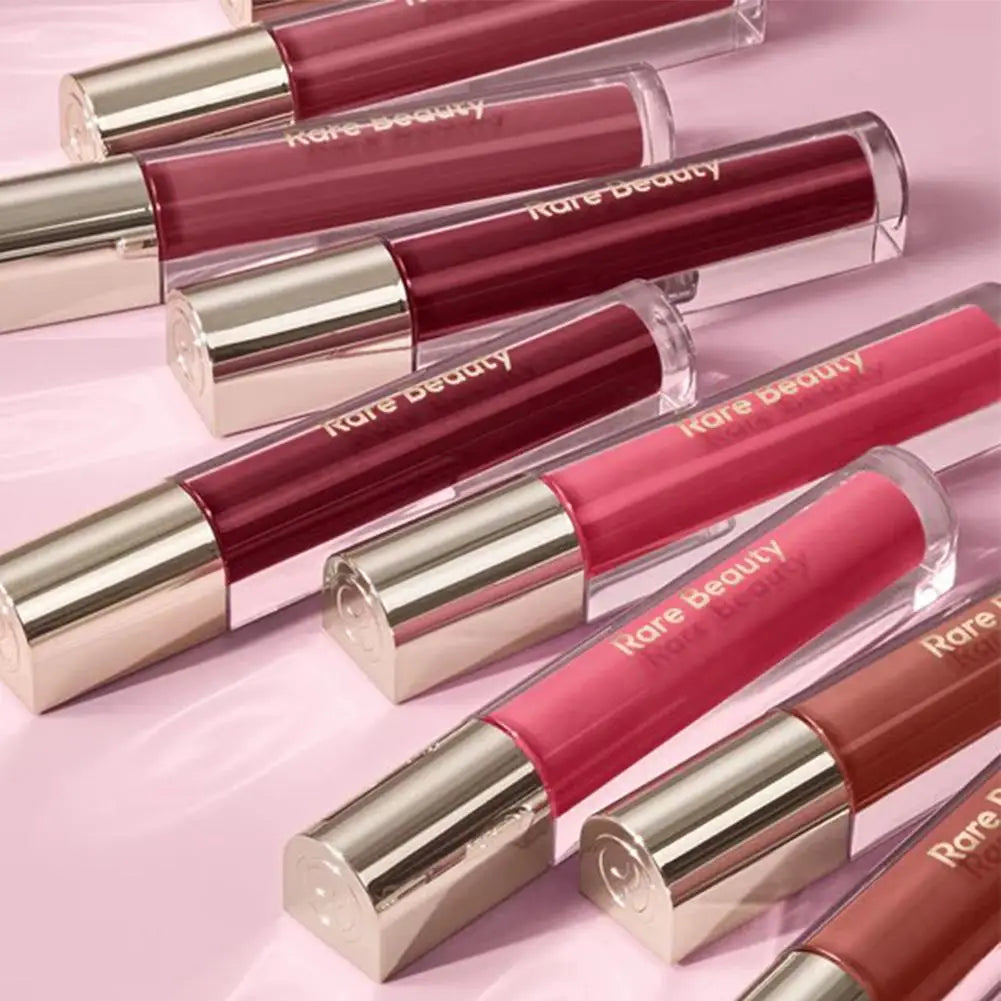 Rare Beauty Shiny Lip Gloss Collection Hydrating Glossy Lip Color Cosmetic Beauty Product Series