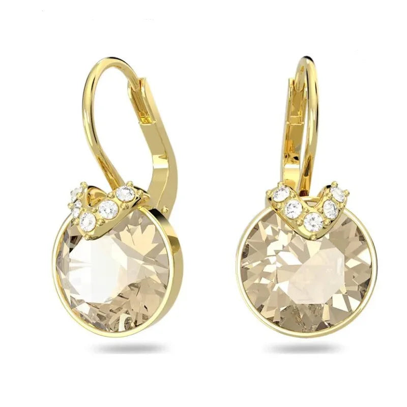 Necklace women's luxury light luxury versatile earrings niche design jewelry set
