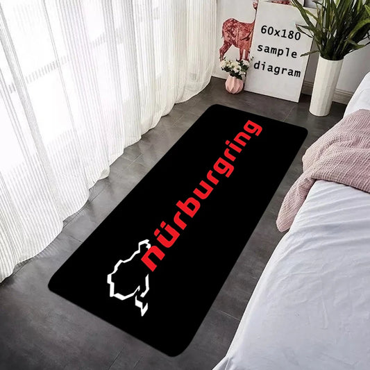 House Entrance Doormat Hallway Carpet Nurburgring Race Track Rug Living Room Rugs Foot Carpets Floor Mats Non-slip Home Decor