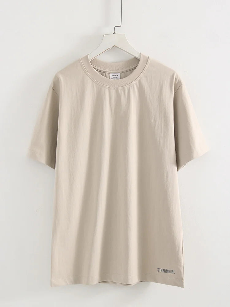 Summer Women T Shirts Oversized Cotton White Short Sleeve Baggy Tops For woman Summer Plain Loose Pink Tshirt Oversize Blue