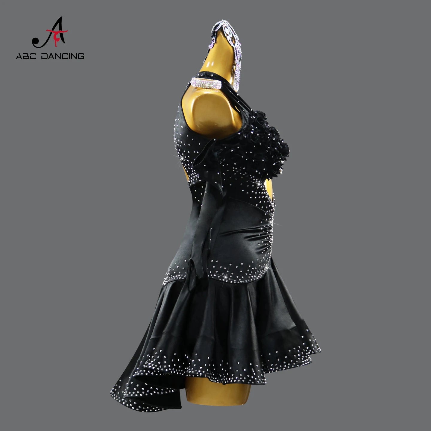 Dance Dress For Woman New Girls Latin Competition Costume Womens Suit Adult Stage Outfit Party Ladies Dancewear Ballroom Clothes