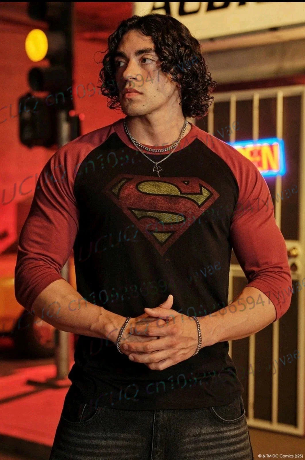 SUPERMAN Limited Edition Men's Fitness Jersey Gym Running Sport Bodybuilding Clothing Male Casual Long Sleeve AbsorbSweat Tshirt
