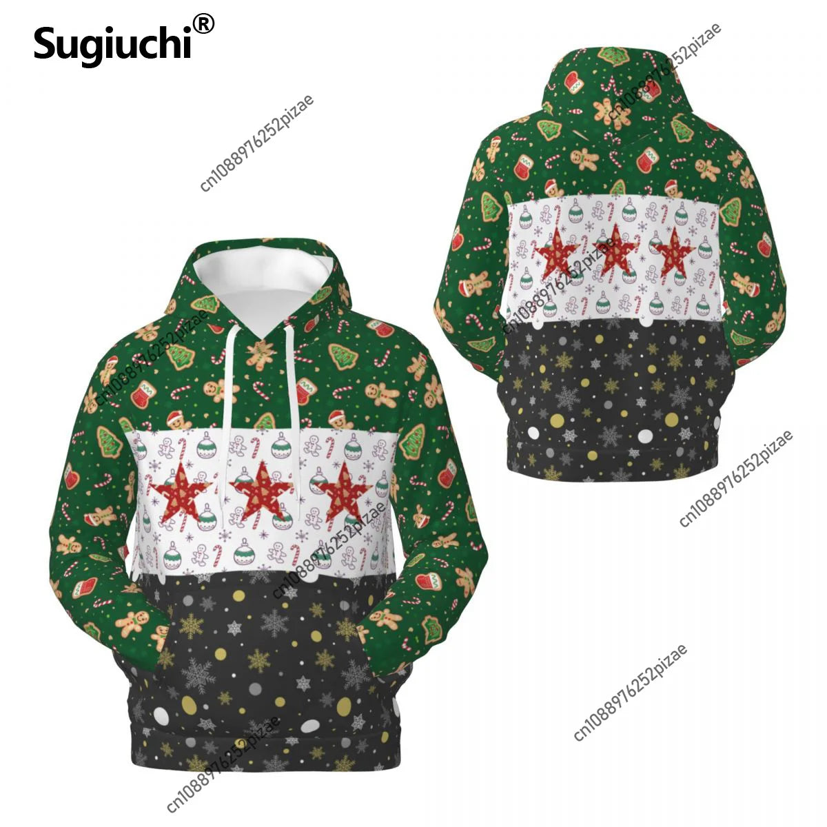 2025 Syria 1932-1958 3D Fleece Hoodie Polyester Warm With Pocket Super Soft Men Women Sweatshirt Unisex Pullover Hoodies