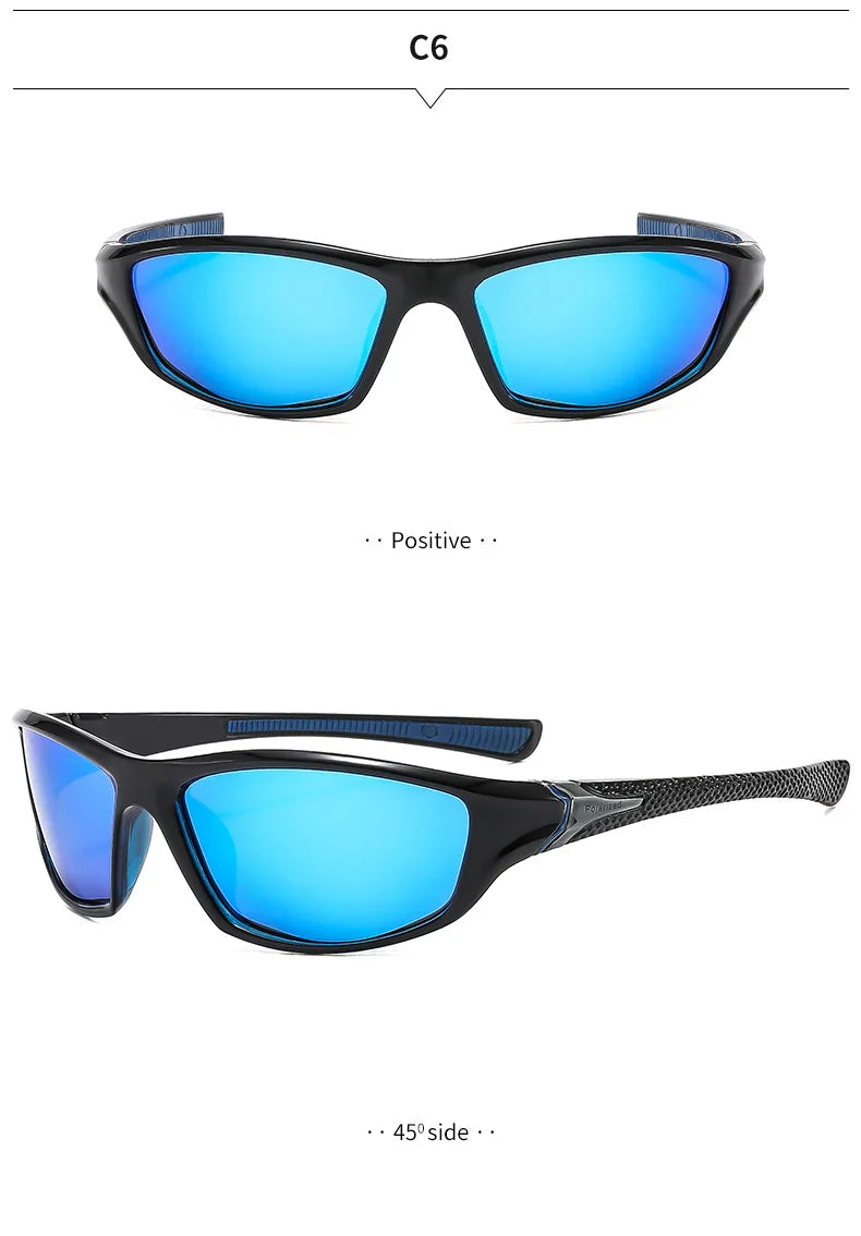 Polarized Fishing Sunglasses 2025 Men Women Sun Glasses Fishing Camping Driving Eyewear Outdoor Sports Goggles UV400 Sunglasses